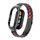 Per custodia in metallo integrata Xiaomi Mi Band 8 + cinturino a tre sfere (nero + rosso) Per custodia in metallo integrata Xiaomi Mi Band 8 + cinturino a tre sfere (nero + rosso)