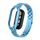 Per custodia in metallo integrata Xiaomi Mi Band 8 + cinturino per orologio a tre sfere (blu cielo) Per custodia in metallo integrata Xiaomi Mi Band 8 + cinturino per orologio a tre sfere (blu cielo)