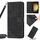Per Samsung Galaxy S21 Ultra 5G Custodia per telefono in pelle con motivo a strisce Skin Feel con cordino (nero) Per Samsung Galaxy S21 Ultra 5G Custodia per telefono in pelle con motivo a strisce Skin Feel con cordino (nero)