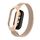 Per Xiaomi Mi Band 8 Custodia in metallo integrata + cinturino magnetico milanese (colore tè al latte) Per Xiaomi Mi Band 8 Custodia in metallo integrata + cinturino magnetico milanese (colore tè al latte)