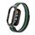 Per Xiaomi Mi Band 8 Custodia in metallo integrata + cinturino magnetico milanese (nero + mare blu) Per Xiaomi Mi Band 8 Custodia in metallo integrata + cinturino magnetico milanese (nero + mare blu)