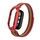 Custodia in metallo integrata per Xiaomi Mi Band 8 + cinturino magnetico milanese (rosso + oro) Custodia in metallo integrata per Xiaomi Mi Band 8 + cinturino magnetico milanese (rosso + oro)