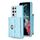 Per Samsung Galaxy S21 Ultra 5G Portafoglio con fibbia in metallo orizzontale Custodia in pelle romboidale (blu) Per Samsung Galaxy S21 Ultra 5G Portafoglio con fibbia in metallo orizzontale Custodia in pelle romboidale (blu)