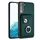Per Samsung Galaxy S22+ 5G Custodia per telefono in PU con supporto ad anello per porta carte di organo (verde) Per Samsung Galaxy S22+ 5G Custodia per telefono in PU con supporto ad anello per porta carte di organo (verde)
