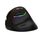 DELUX M618 Mini 2.4G Wireless 2400 DPI Mouse verticale ergonomico ricaricabile tramite USB (nero)
