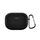 Custodia in silicone antiurto per auricolari wireless Realme Buds T300 con gancio (nero) Custodia in silicone antiurto per auricolari wireless Realme Buds T300 con gancio (nero)