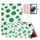 Custodia smart tablet in pelle con motivo a pois per Samsung Galaxy Tab A8 10.5 2021 X200 (punto bianco verde) Custodia smart tablet in pelle con motivo a pois per Samsung Galaxy Tab A8 10.5 2021 X200 (punto bianco verde)