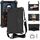 Per Blackview Tab 60 8.7 2023 Custodia per tablet PC ibrida EVA a nido d'ape con cinturino (nero + nero) Per Blackview Tab 60 8.7 2023 Custodia per tablet PC ibrida EVA a nido d'ape con cinturino (nero + nero)