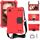 Per Blackview Tab 60 8.7 2023 Custodia per tablet PC ibrida EVA a nido d'ape con cinturino (rosso + nero) Per Blackview Tab 60 8.7 2023 Custodia per tablet PC ibrida EVA a nido d'ape con cinturino (rosso + nero)
