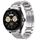 Per Huawei Watch Ultimate / Buds cinturino per orologio in metallo con fibbia pieghevole a forma di H in acciaio inossidabile (argento) Per Huawei Watch Ultimate / Buds cinturino per orologio in metallo con fibbia pieghevole a forma di H in acciaio inossidabile (argento)
