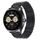 Per Huawei Watch Ultimate / Buds cinturino per orologio in metallo con fibbia pieghevole a forma di H in acciaio inossidabile (nero) Per Huawei Watch Ultimate / Buds cinturino per orologio in metallo con fibbia pieghevole a forma di H in acciaio inossidabile (nero)