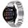 Per Huawei Watch3 / Watch3 Pro Cinturino per orologio in metallo con fibbia pieghevole a forma di H in acciaio inossidabile (argento)