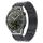 Per Huawei Watch GT3 SE cinturino pieghevole in acciaio inossidabile con fibbia pieghevole a forma di H (grigio) Per Huawei Watch GT3 SE cinturino pieghevole in acciaio inossidabile con fibbia pieghevole a forma di H (grigio)