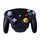 Per NGC Gamepad 2.4G Gamepad wireless compatibile con Wii (nero)