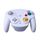 Per NGC Gamepad 2.4G Gamepad wireless compatibile con Wii (bianco)