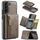 Per Samsung Galaxy S22+ DG.MING Serie M5 Custodia per telefono in pelle staccabile con cerniera multipla RFID (caffè) Per Samsung Galaxy S22+ DG.MING Serie M5 Custodia per telefono in pelle staccabile con cerniera multipla RFID (caffè)