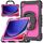 Custodia per tablet PC idrica in silicone per Samsung Galaxy Tab A9+ con tracolla (rosa rossa) Custodia per tablet PC idrica in silicone per Samsung Galaxy Tab A9+ con tracolla (rosa rossa)