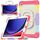 Custodia per tablet PC idrica in silicone per Samsung Galaxy Tab A9+ con tracolla (rosso colorato) Custodia per tablet PC idrica in silicone per Samsung Galaxy Tab A9+ con tracolla (rosso colorato)