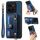 Per Xiaomi 14 Custodia per telefono con retro in pelle a portafoglio con cinturino incrociato retrò (blu) Per Xiaomi 14 Custodia per telefono con retro in pelle a portafoglio con cinturino incrociato retrò (blu)