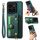 Per Xiaomi 14 Custodia per telefono con retro in pelle a portafoglio con cinturino incrociato retrò (verde) Per Xiaomi 14 Custodia per telefono con retro in pelle a portafoglio con cinturino incrociato retrò (verde)