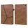 Custodia per tablet in pelle a righe goffrate per Amazon Kindle Fire HD 8 2022 (marrone) Custodia per tablet in pelle a righe goffrate per Amazon Kindle Fire HD 8 2022 (marrone)