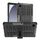 Per Samsung Galaxy Tab A9 Custodia in TPU con texture per pneumatici + custodia per tablet PC con supporto (nero) Per Samsung Galaxy Tab A9 Custodia in TPU con texture per pneumatici + custodia per tablet PC con supporto (nero)