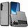 Per Samsung Galaxy S24+ 5G Custodia per telefono antiurto con slot per schede (grigio) Per Samsung Galaxy S24+ 5G Custodia per telefono antiurto con slot per schede (grigio)