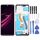 Per T-Mobile REVVL V+ 5G Display LCD digitalizzatore assemblaggio completo con cornice (nero)