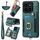 Per Xiaomi 14 Custodia per telefono a portafoglio multi-card RFID con anello retro skin-feel (verde) Per Xiaomi 14 Custodia per telefono a portafoglio multi-card RFID con anello retro skin-feel (verde)