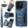 Per Xiaomi 14 Pro Custodia per telefono a portafoglio multi-card RFID con anello retro skin-feel (blu) Per Xiaomi 14 Pro Custodia per telefono a portafoglio multi-card RFID con anello retro skin-feel (blu)
