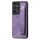Per Samsung Galaxy S21 Ultra 5G Custodia retro in pelle con supporto per cinturino retrò (viola) Per Samsung Galaxy S21 Ultra 5G Custodia retro in pelle con supporto per cinturino retrò (viola)