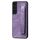 Per Samsung Galaxy S22 5G Custodia per telefono retro in pelle con supporto per cinturino retrò (viola) Per Samsung Galaxy S22 5G Custodia per telefono retro in pelle con supporto per cinturino retrò (viola)
