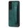 Per Samsung Galaxy S22 5G Custodia per telefono retro in pelle con supporto per cinturino retrò (verde) Per Samsung Galaxy S22 5G Custodia per telefono retro in pelle con supporto per cinturino retrò (verde)