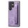 Per Samsung Galaxy S22 Ultra 5G Custodia retro in pelle con supporto per cinturino retrò (viola) Per Samsung Galaxy S22 Ultra 5G Custodia retro in pelle con supporto per cinturino retrò (viola)