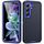 Per Samsung Galaxy S24 5G Life Custodia rigida impermeabile per telefono (blu scuro + blu reale) Per Samsung Galaxy S24 5G Life Custodia rigida impermeabile per telefono (blu scuro + blu reale)
