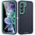 Per Samsung Galaxy S24 5G Life Custodia rigida impermeabile per telefono (blu scuro + azzurro) Per Samsung Galaxy S24 5G Life Custodia rigida impermeabile per telefono (blu scuro + azzurro)