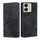 Per Xiaomi Redmi 13C Custodia per telefono in pelle magnetica con spazzola antifurto RFID (nera) Per Xiaomi Redmi 13C Custodia per telefono in pelle magnetica con spazzola antifurto RFID (nera)