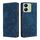 Per Xiaomi Redmi 13C Custodia per telefono in pelle magnetica con spazzola antifurto RFID (blu) Per Xiaomi Redmi 13C Custodia per telefono in pelle magnetica con spazzola antifurto RFID (blu)