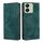 Per Xiaomi Redmi 13C Custodia per telefono in pelle magnetica con spazzola antifurto RFID (verde) Per Xiaomi Redmi 13C Custodia per telefono in pelle magnetica con spazzola antifurto RFID (verde)