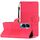 Custodia per cellulare in pelle con sensazione di pelle goffrata a diamante per Honor 90 Lite (rossa) Custodia per cellulare in pelle con sensazione di pelle goffrata a diamante per Honor 90 Lite (rossa)