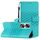 Custodia per telefono in pelle con effetto pelle goffrata per Honor 90 Pro (blu) Custodia per telefono in pelle con effetto pelle goffrata per Honor 90 Pro (blu)