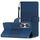 Custodia per telefono in pelle con sensazione di pelle goffrata per Honor 90 (blu scuro) Custodia per telefono in pelle con sensazione di pelle goffrata per Honor 90 (blu scuro)