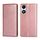 Per Honor X5 Plus 4G / Play 40C Custodia per telefono in pelle magnetica in tinta unita con olio lucido (oro rosa) Per Honor X5 Plus 4G / Play 40C Custodia per telefono in pelle magnetica in tinta unita con olio lucido (oro rosa)