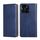 Per Honor X6a 4G Custodia per telefono in pelle magnetica tinta unita olio lucido (blu) Per Honor X6a 4G Custodia per telefono in pelle magnetica tinta unita olio lucido (blu)