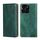 Per Honor X6a 4G Custodia per telefono in pelle magnetica tinta unita olio lucido (verde) Per Honor X6a 4G Custodia per telefono in pelle magnetica tinta unita olio lucido (verde)