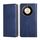 Custodia per telefono in pelle magnetica tinta unita per Honor X50 5G olio lucido (blu) Custodia per telefono in pelle magnetica tinta unita per Honor X50 5G olio lucido (blu)