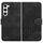 Per Samsung Galaxy S23+ 5G YX0060 Custodia in pelle per telefono con testa di elefante in rilievo con cordino (nero)