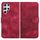 Per Samsung Galaxy S22 Ultra 5G YX0060 Custodia in pelle per telefono con testa di elefante in rilievo con cordino (rosa rosso) Per Samsung Galaxy S22 Ultra 5G YX0060 Custodia in pelle per telefono con testa di elefante in rilievo con cordino (rosa rosso)