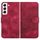 Per Samsung Galaxy S22 5G YX0060 Custodia in pelle per telefono con testa di elefante in rilievo con cordino (rosa rosso) Per Samsung Galaxy S22 5G YX0060 Custodia in pelle per telefono con testa di elefante in rilievo con cordino (rosa rosso)
