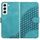 Per Samsung Galaxy S22 5G YX0060 Custodia in pelle per telefono con testa di elefante in rilievo con cordino (azzurro) Per Samsung Galaxy S22 5G YX0060 Custodia in pelle per telefono con testa di elefante in rilievo con cordino (azzurro)